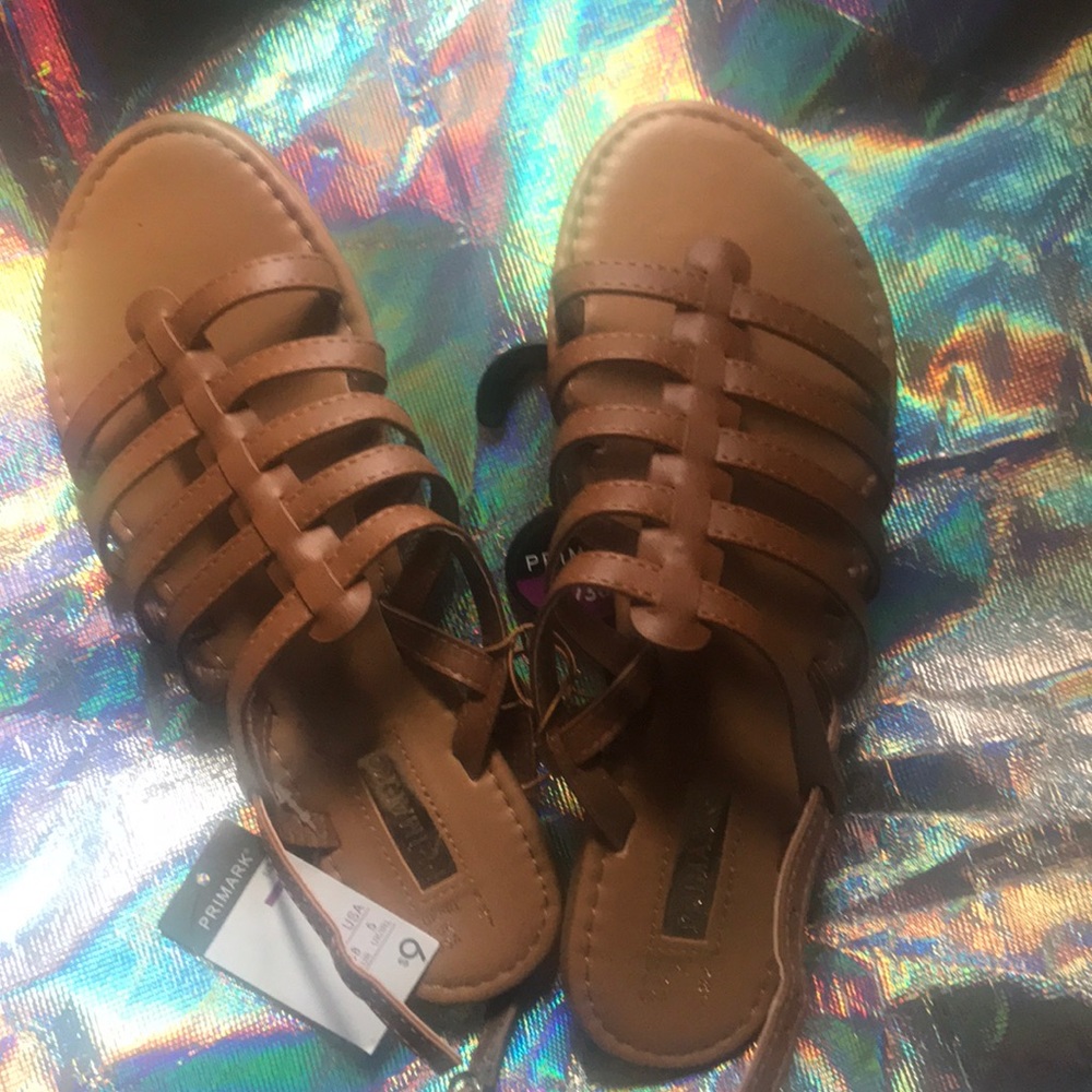 Brown sandals